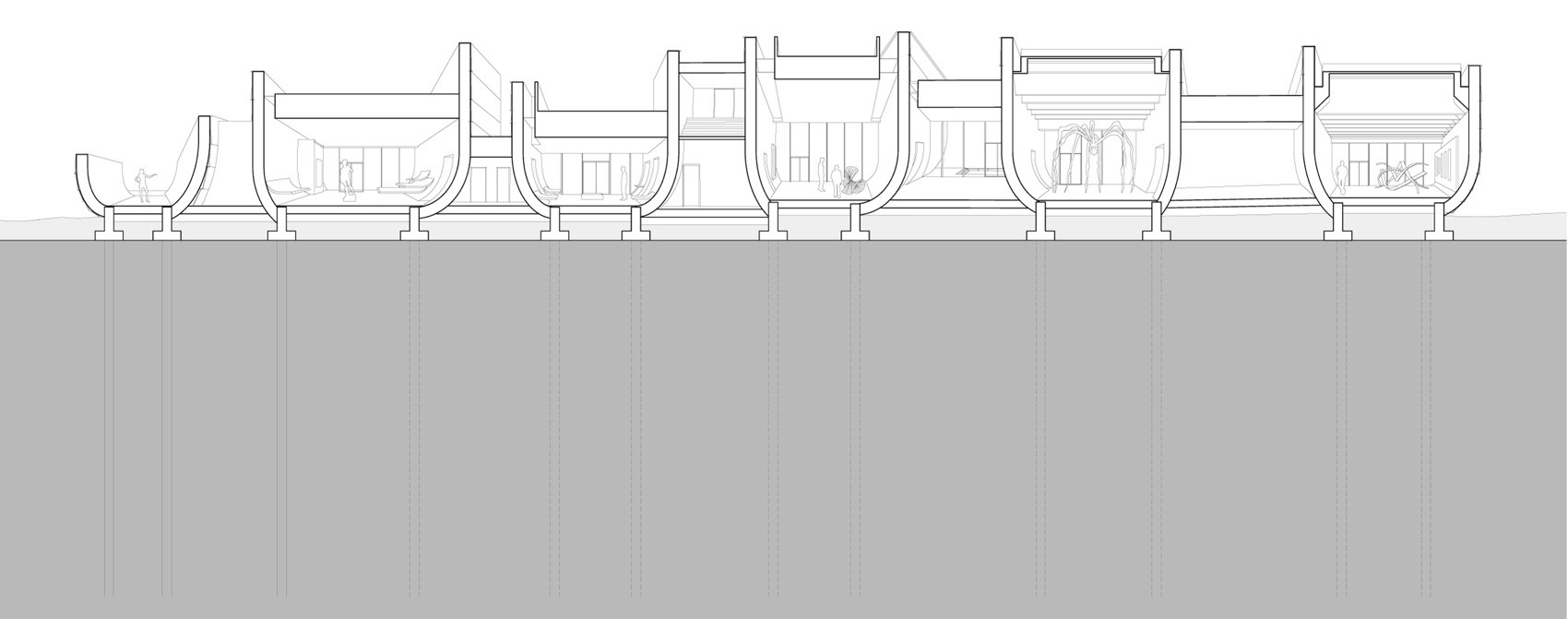 沉湖国际湿地艺术中心丨中国武汉丨迹·建筑事务所(TAO)-105