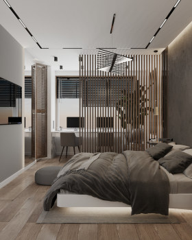 Residential complex "Oktyabrsky", Bedroom 14.7 sq.m.