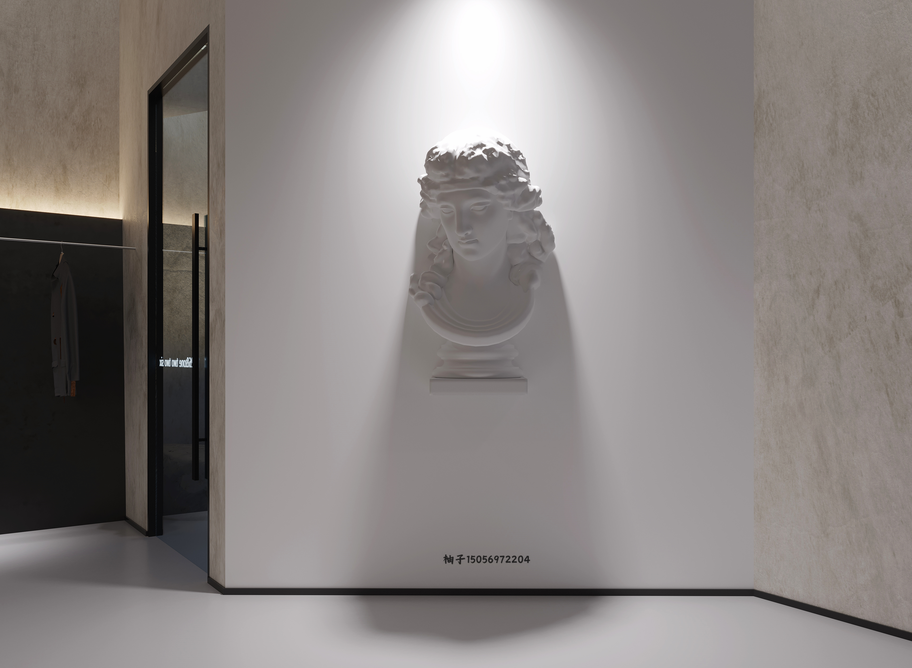 男装店效果图，既简单又有格调-5