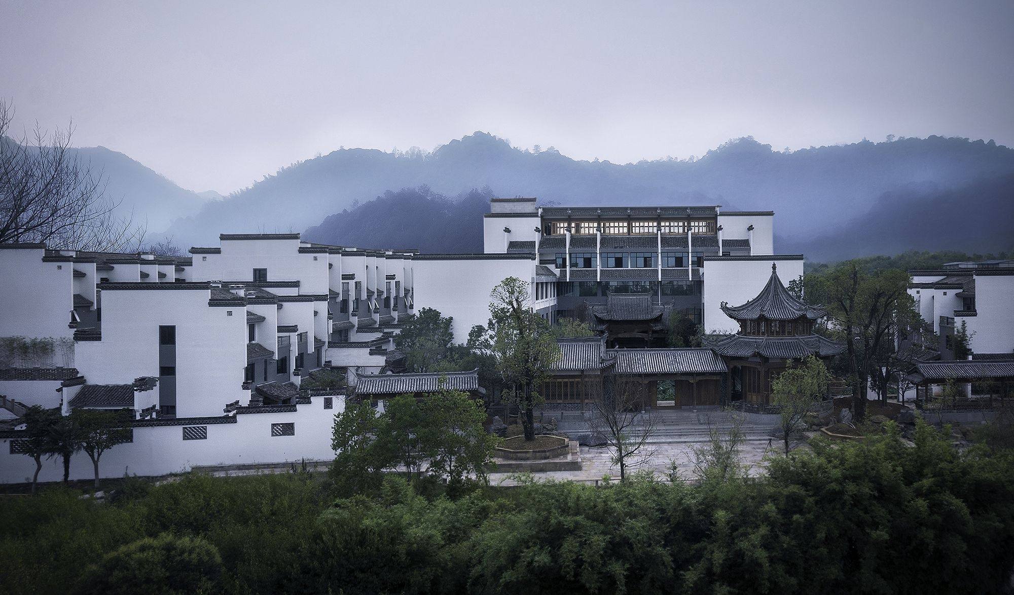 诗莉莉漫戈塔·天榕庄度假村丨中国安徽丨埂上设计事务所-18