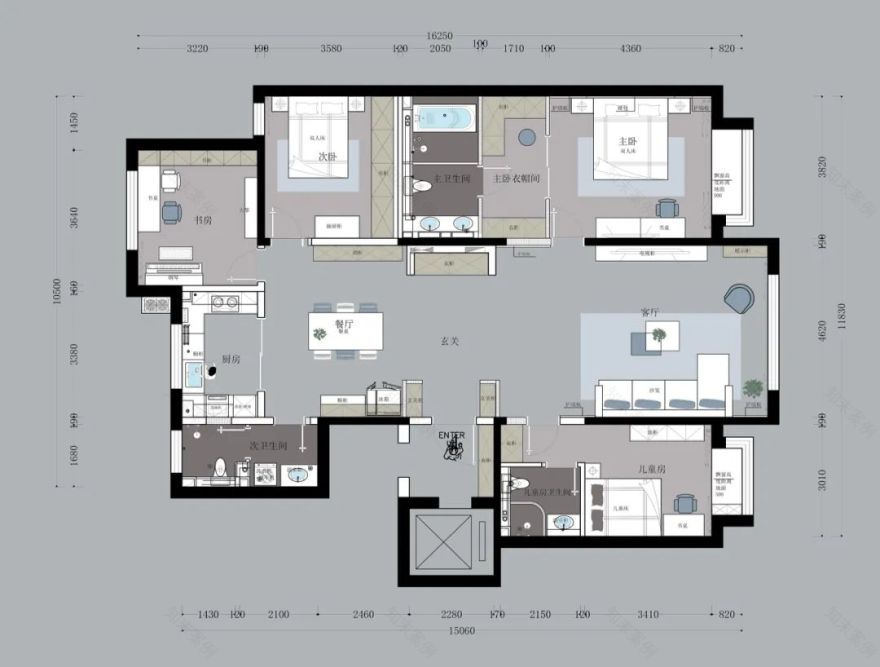 世华龙樾现代简约之家丨中国海淀丨丁蕊-14