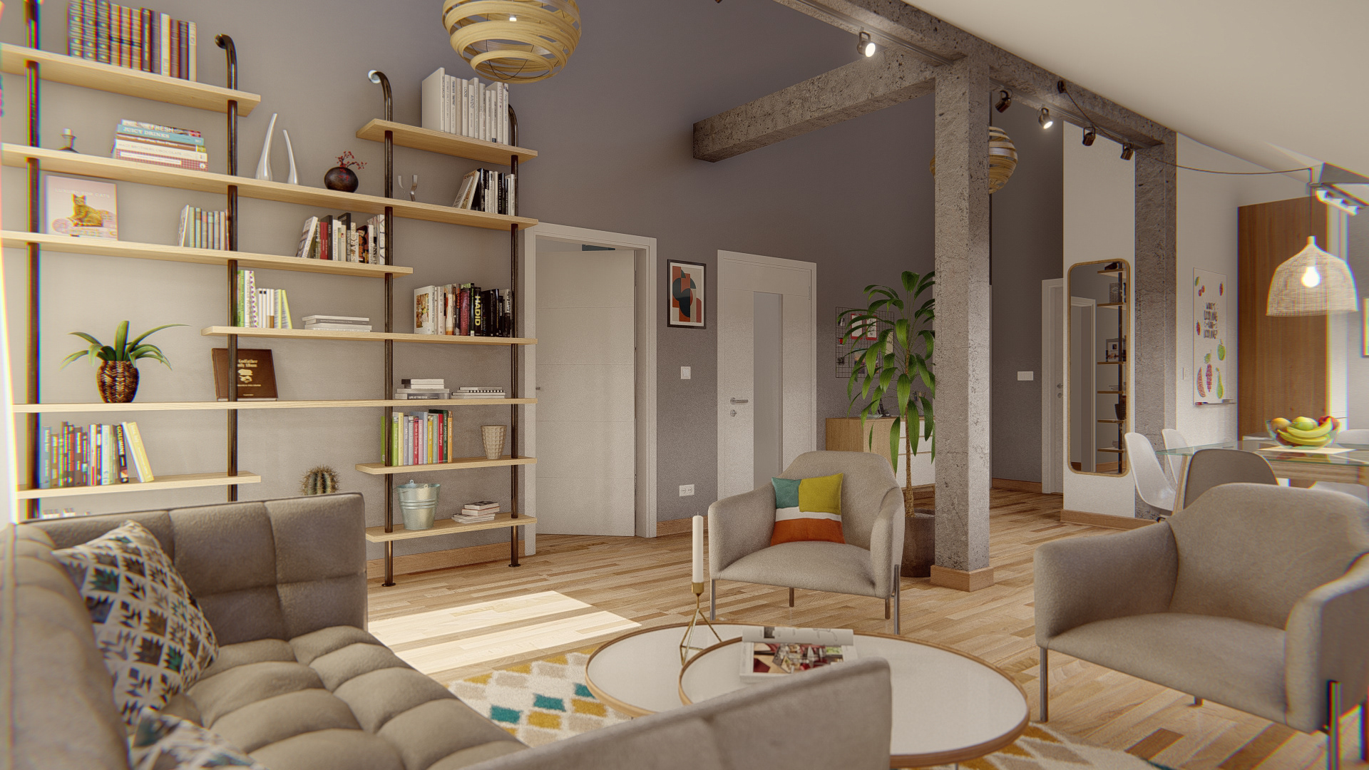 家庭 loft 设计-3