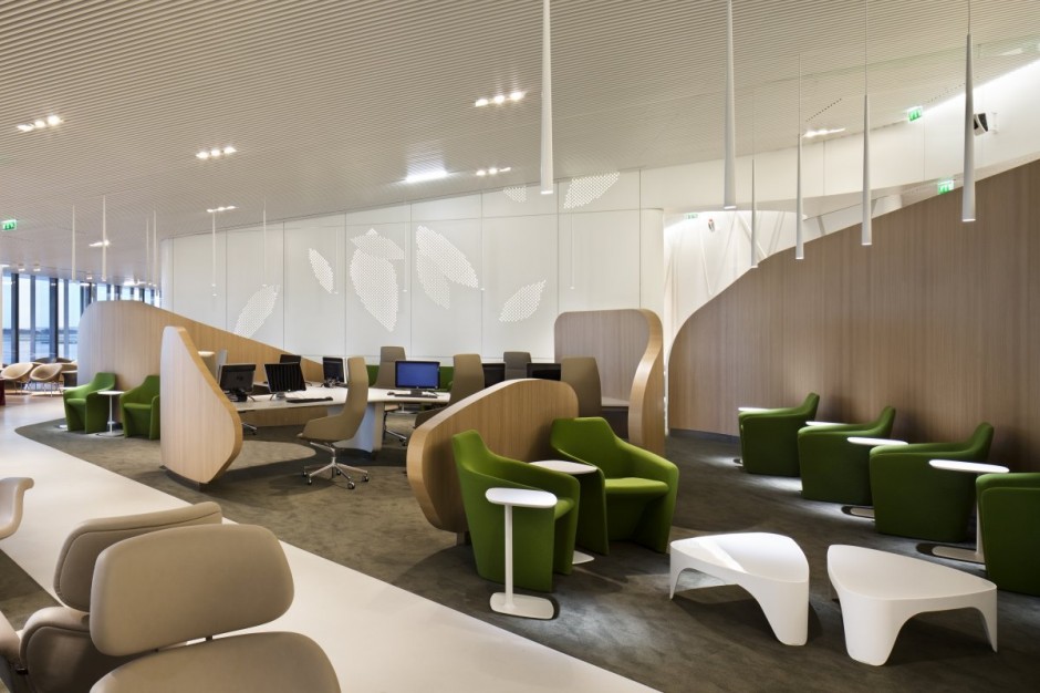 10 Spectacular Airport Lounges Around The Globe Impress With Their Unique Designs-27