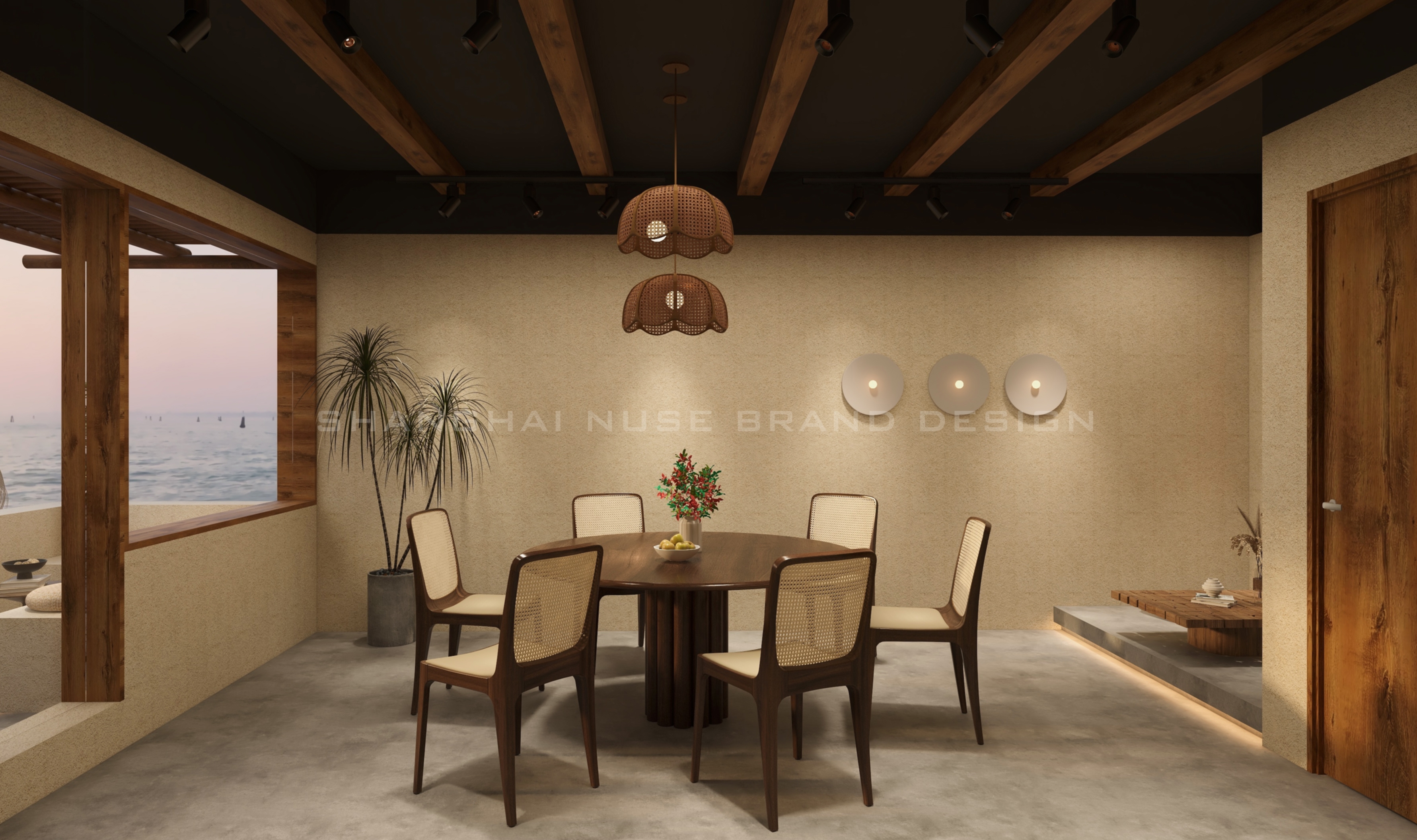 治愈系乡野烤肉空间丨木村空间设计有限公司-32