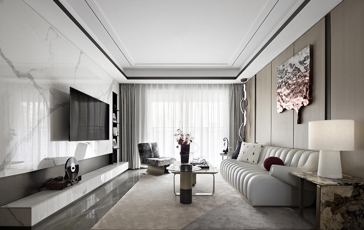 河源中骏世界城样板房丨中国河源丨广州灵西里渡软装饰设计有限公司-56