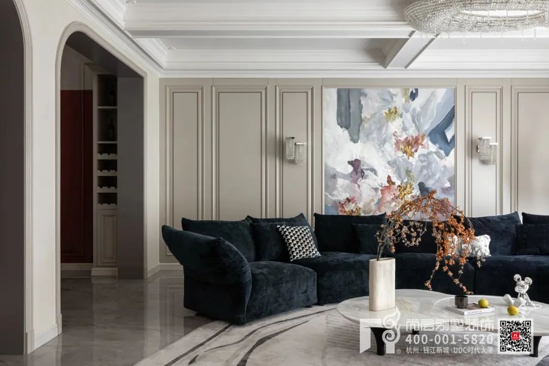 杭州银领时代法式别墅丨中国杭州丨杭州尚层装饰-19