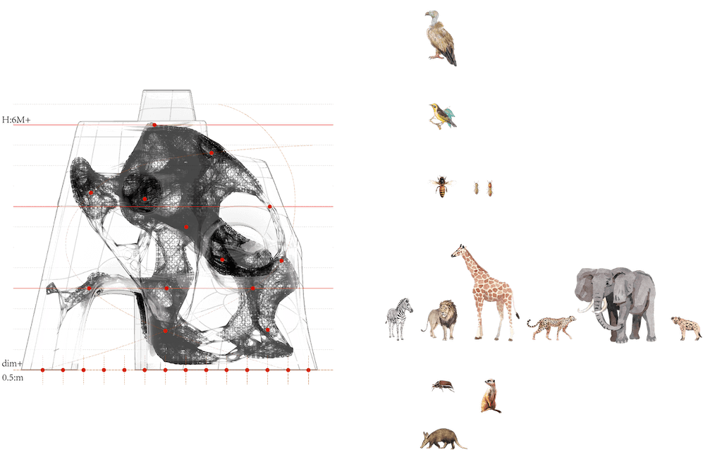 长颈鹿水塔丨坦桑尼亚丨ZOO Architects-35