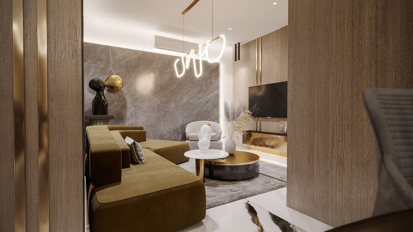 迪拜简约奢华公寓设计丨阿联酋迪拜丨Dubai Studio-8