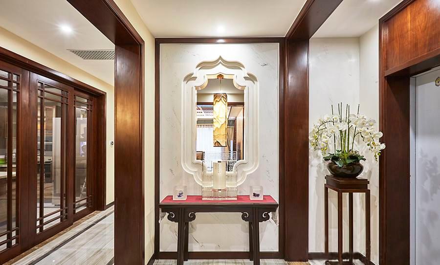 梦湖山庄新中式归来，打造别墅书香雅致空间-3