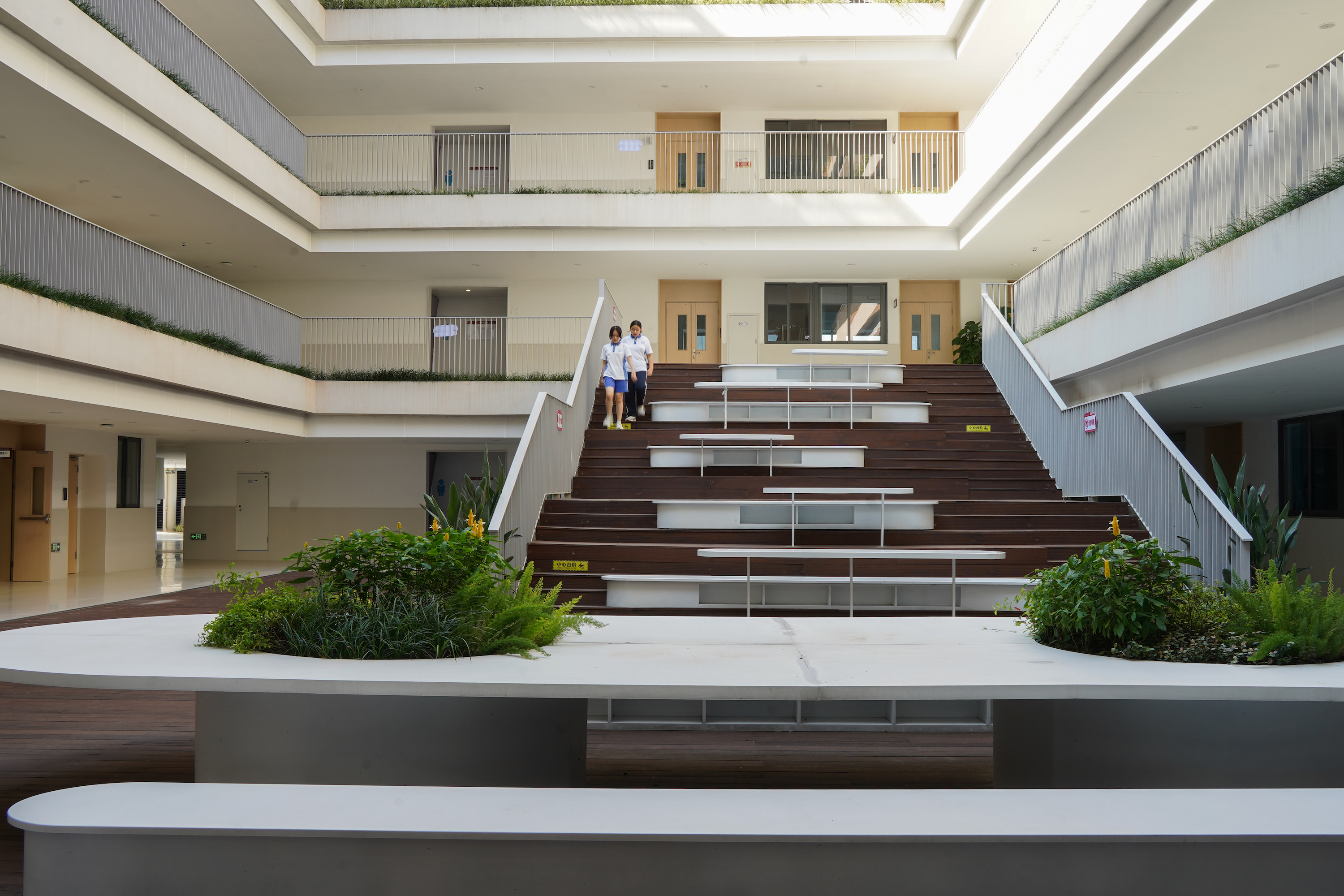 红岭教育集团 华富实验学校丨中国深圳丨大小景观,深圳市建筑设计研究总院有限公司,广州天泓-88