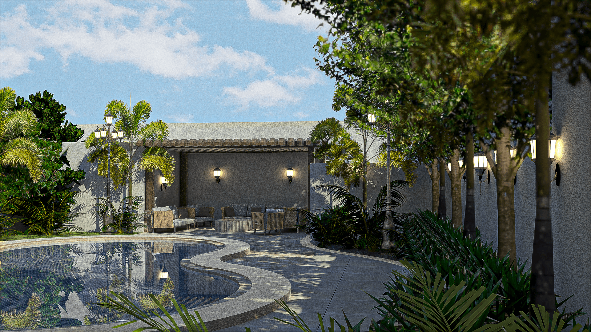 私人别墅景观-46