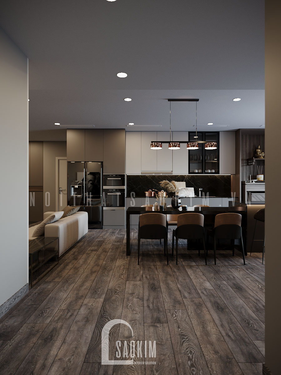 现代高档 Cho Mo 公寓室内设计丨越南河内丨Interior Venus-21