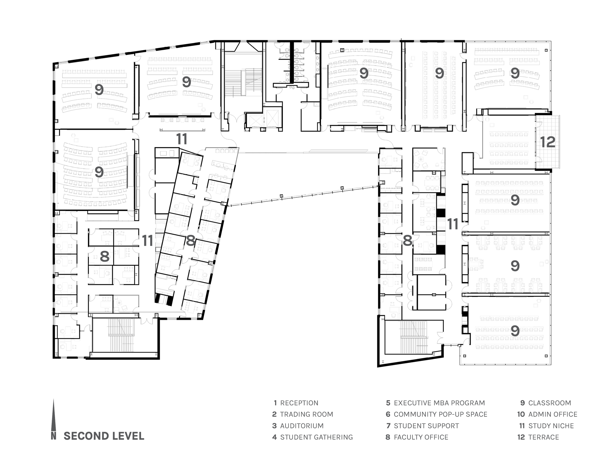 Wayne State University Mike Ilitch School of Business / SmithGroup-35