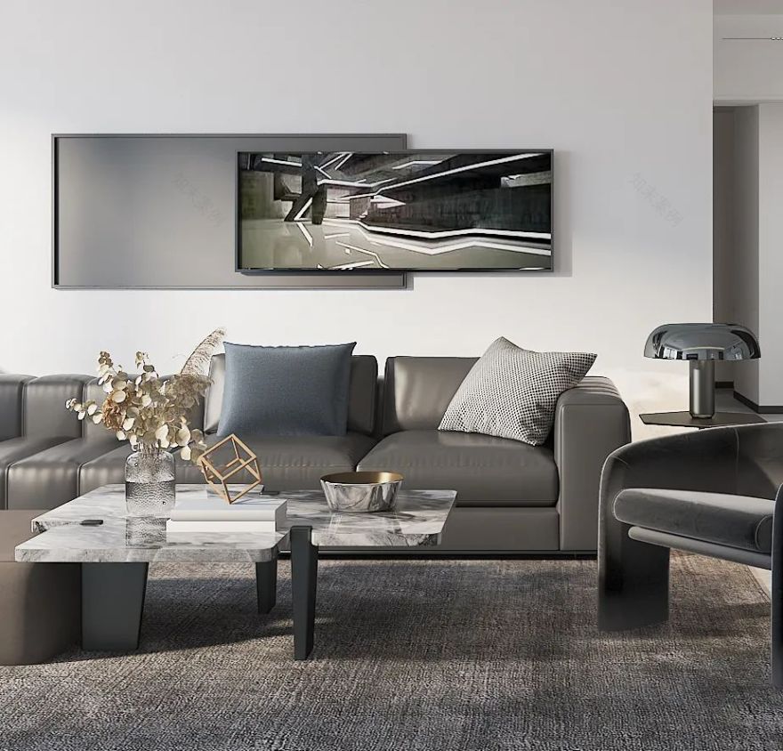 九木堂新作 | 50°灰,定义现代简约空间-21