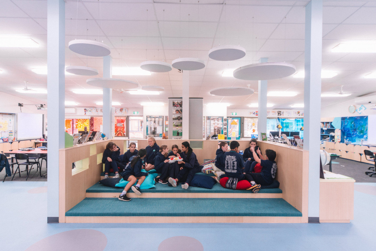 墨尔本小学“田园”学习空间,寓教于乐的灵动设计-11