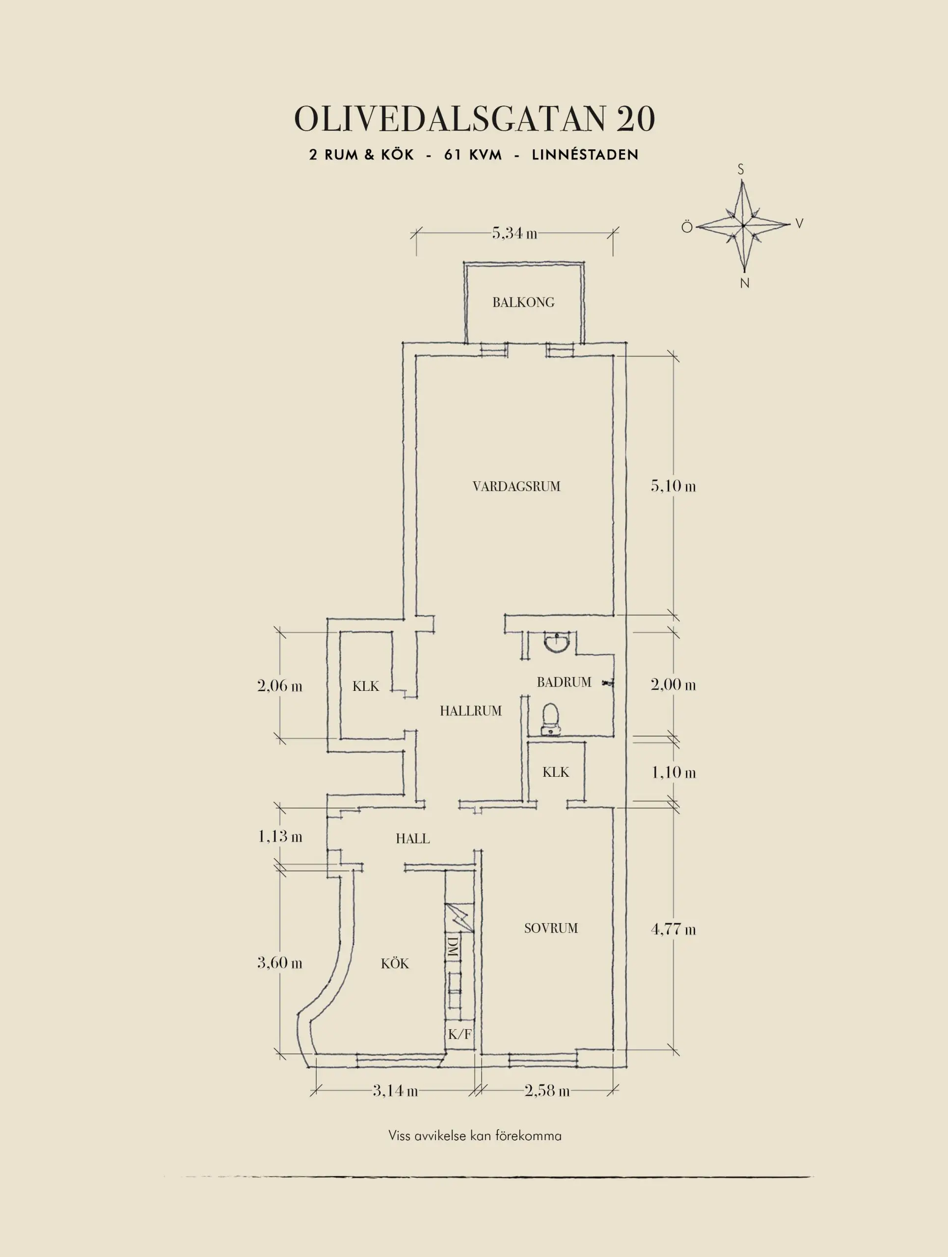 温馨瑞典 61m2 公寓 | 古典与现代的完美结合-18