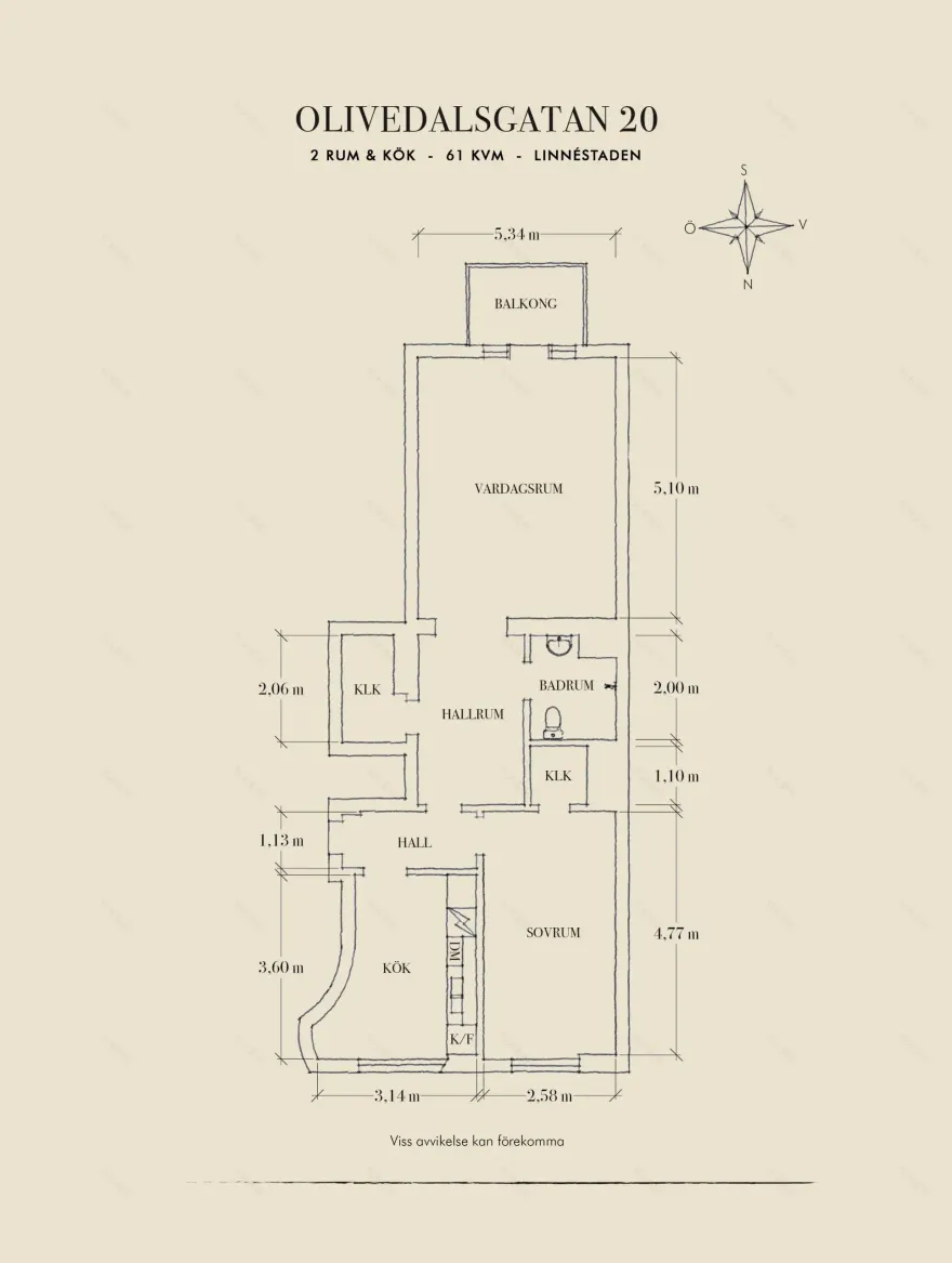 温馨瑞典 61m2 公寓 | 古典与现代的完美结合-18
