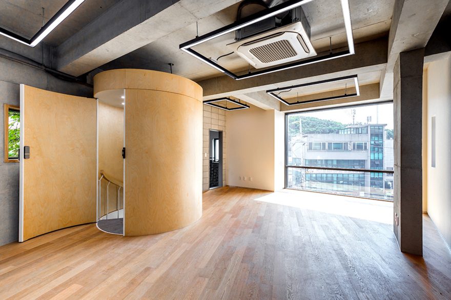 首尔市中心“半公共”小巷办公空间-30