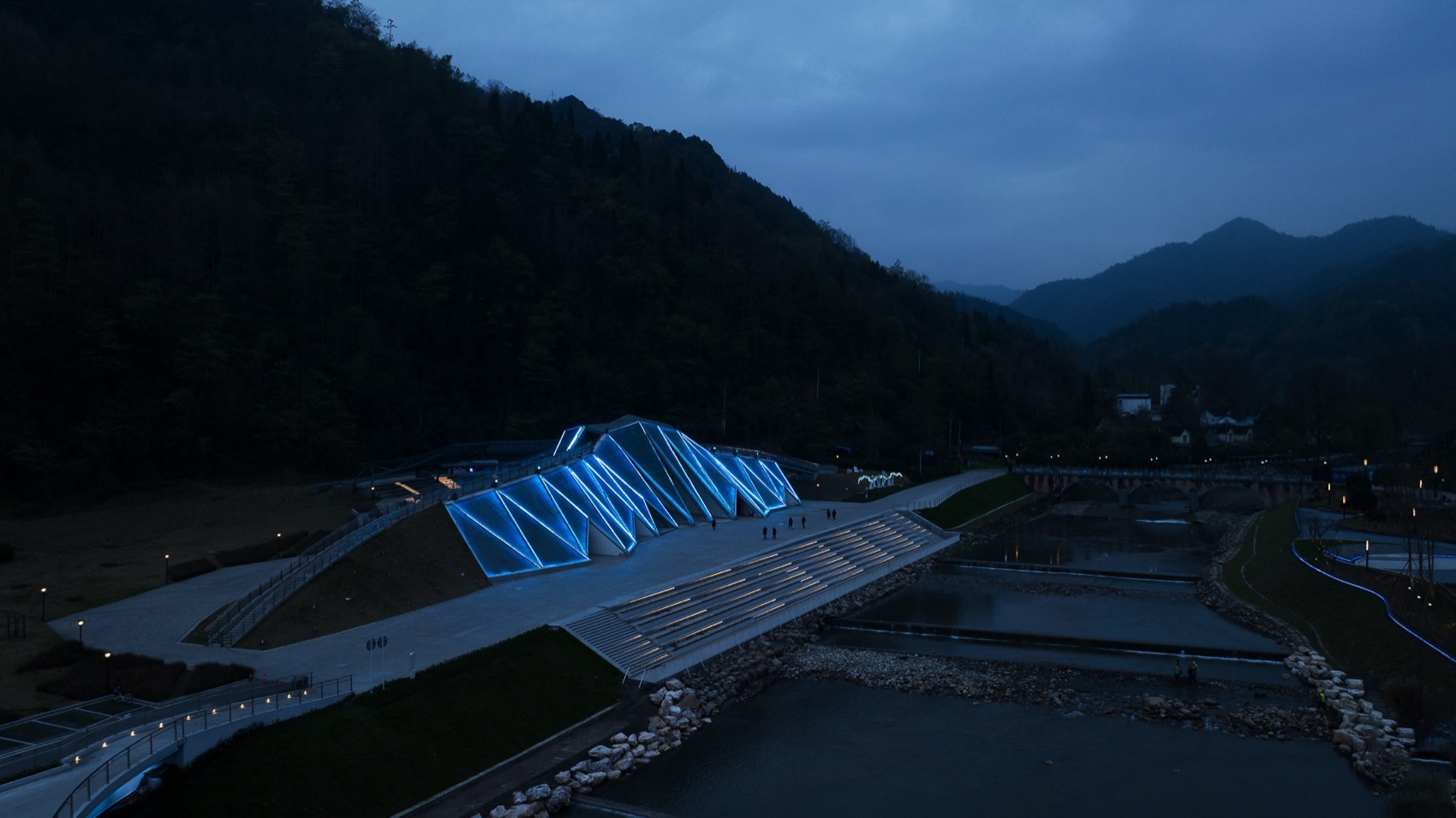 彭州市白鹿镇露天音乐厅丨中国四川丨成都市建筑设计研究院有限公司,奥地利R&P建筑有限公司-66