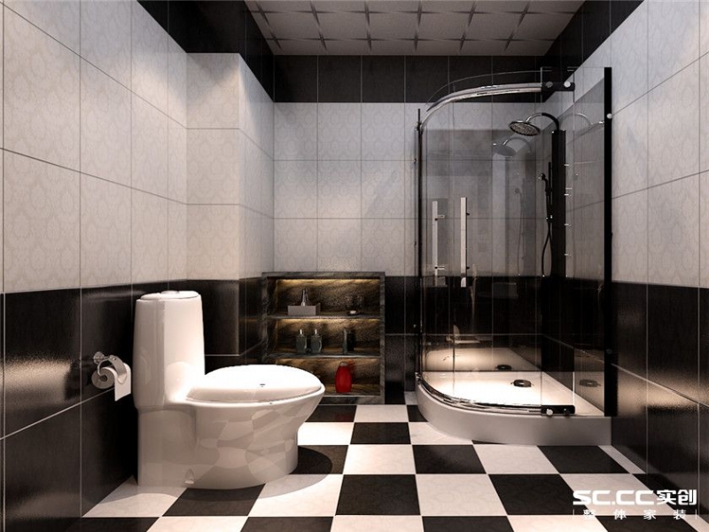 【上海实创装饰】101平韶光花园现代简约风格家居设计-9