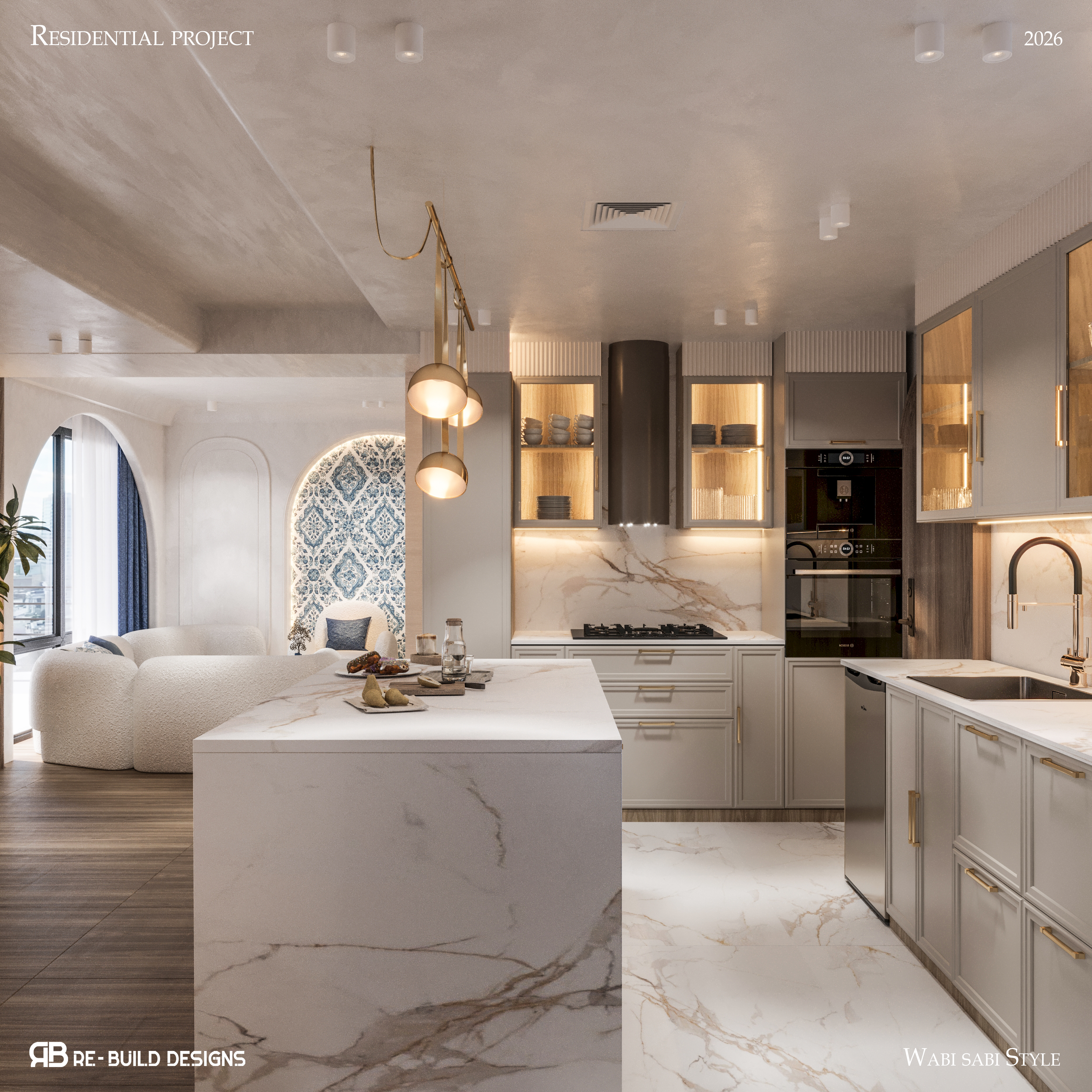 WABI SABI接待处室内设计丨埃及亚历山大丨Re  Build Designs-28