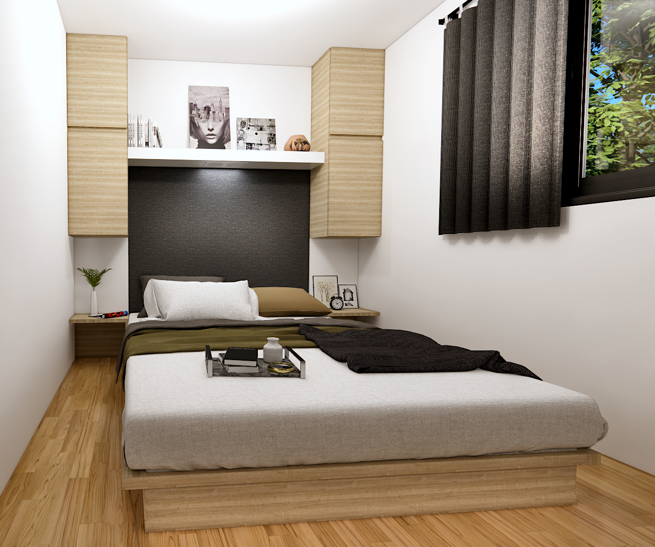 Combo K2 现代 2 层集装箱房-27