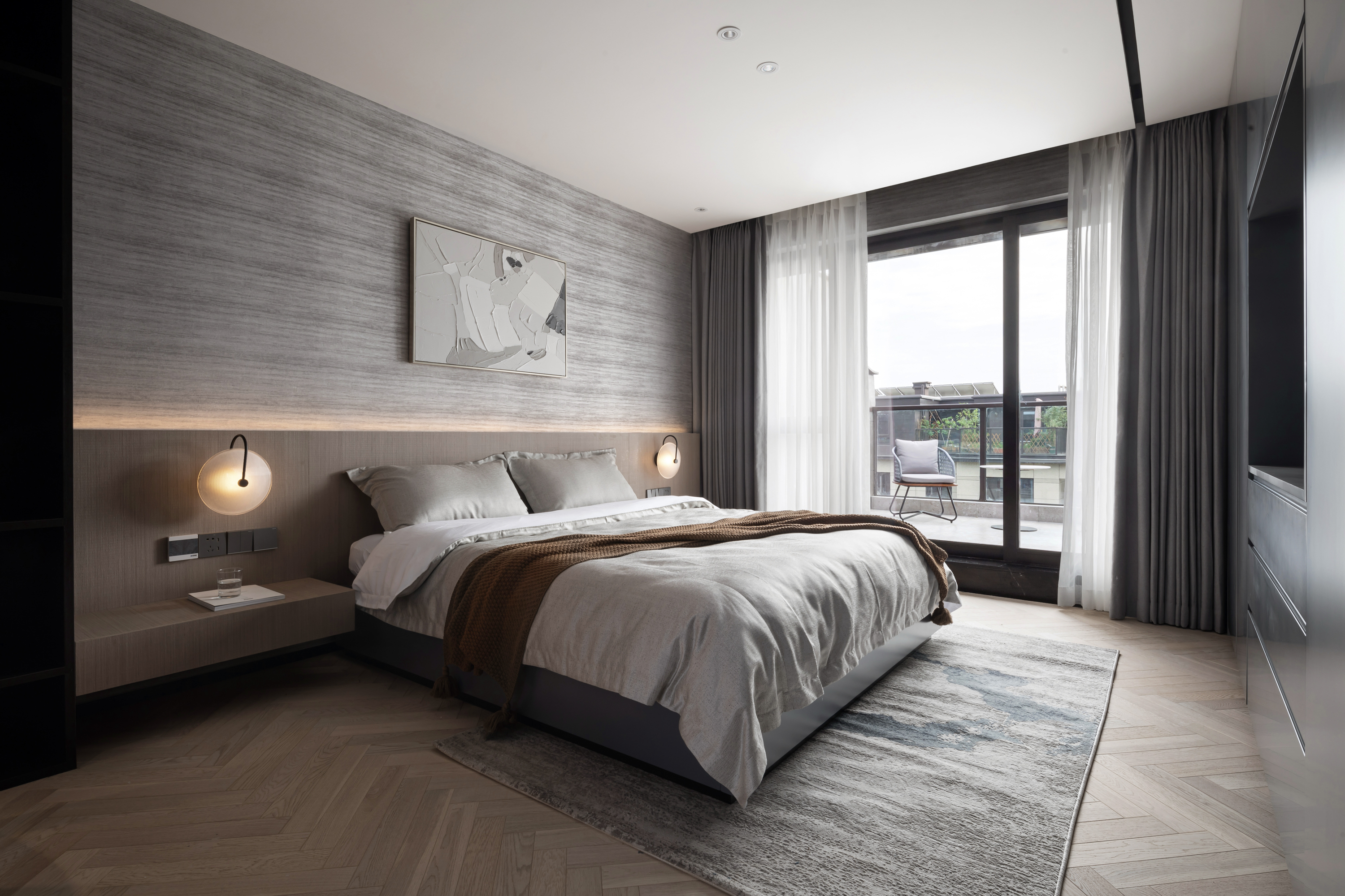 现代简约别墅设计-58