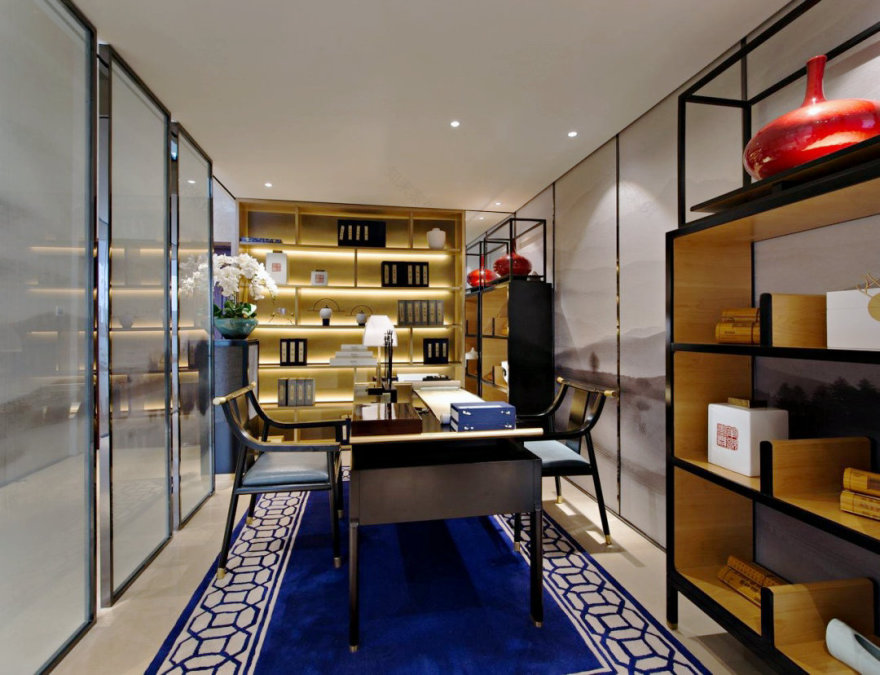 福州滨江国际项目 | 56 平米空间的极致利用与艺术创作-33