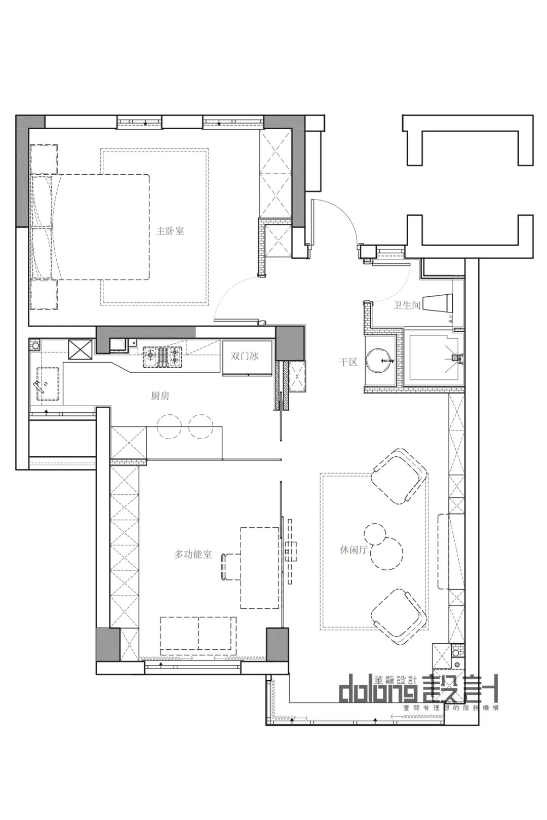 锦绣华府东苑丨DoLong 董龍设计-10