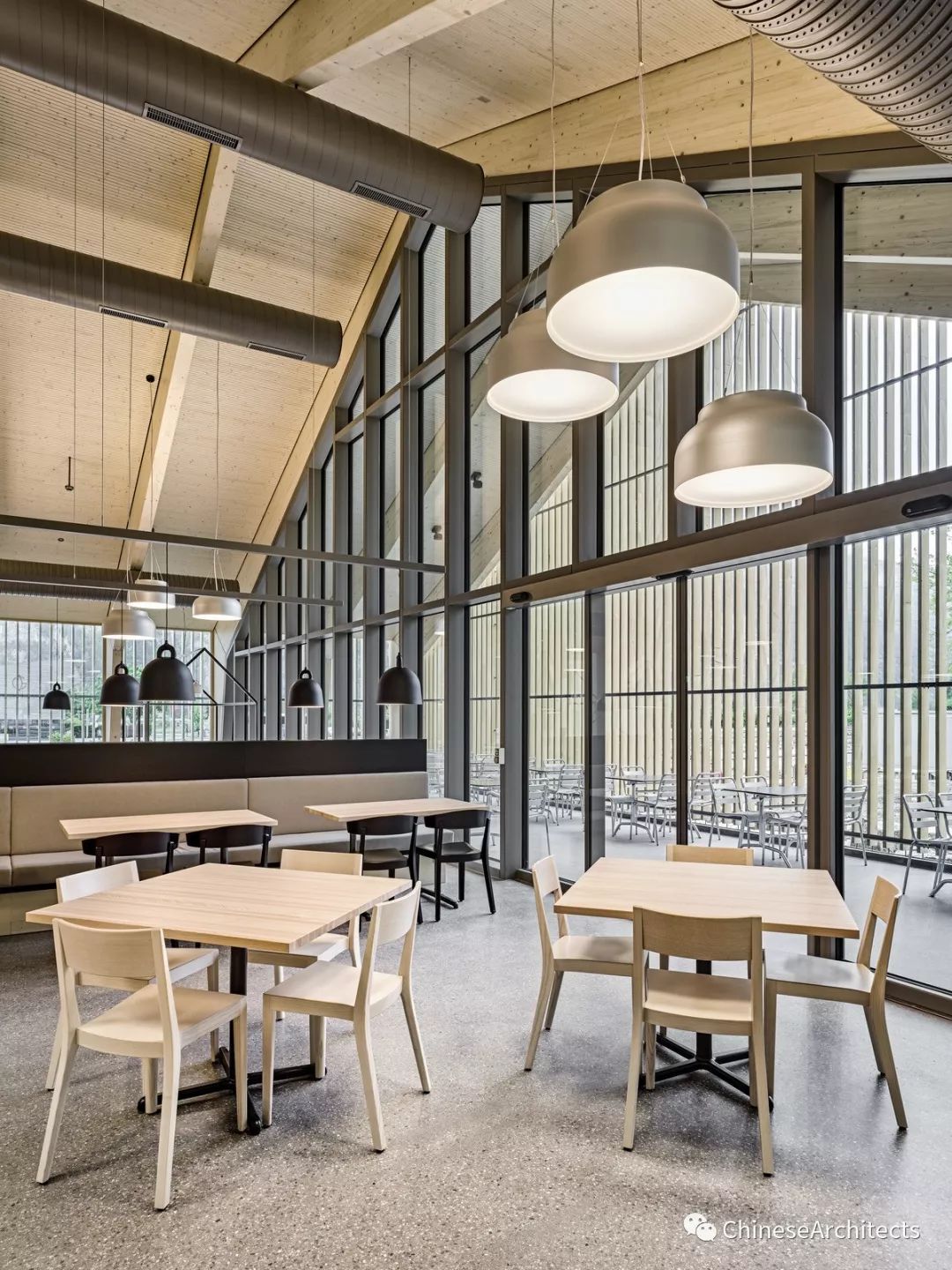 瑞士 Gotthard Rest area 自然风光中的轻型木结构设计-14