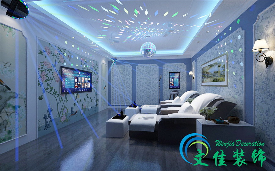 岗顶沐足会所装修设计效果图丨中国广州丨文佳装饰-14