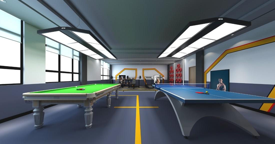 珠海斗门消防员之家——多功能休闲空间设计-24