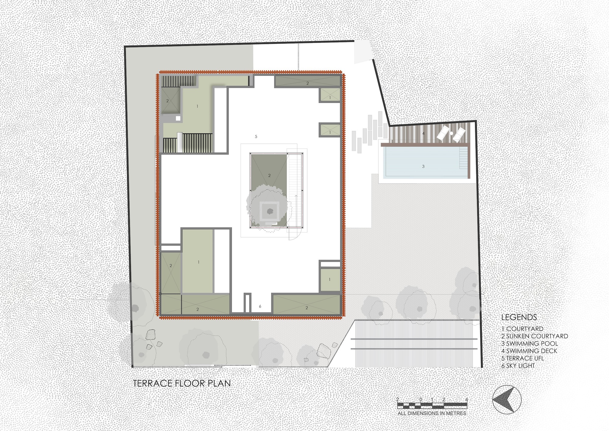 伊斯蒂卡之家丨印度丨SPASM Design Architects-38