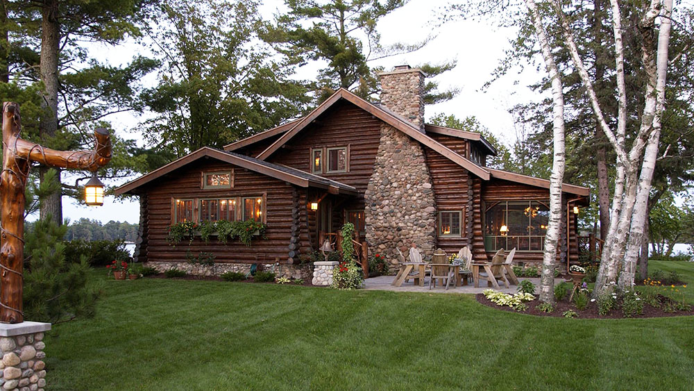 Красивый деревянный дом у озера | 11 фото дизайна-4