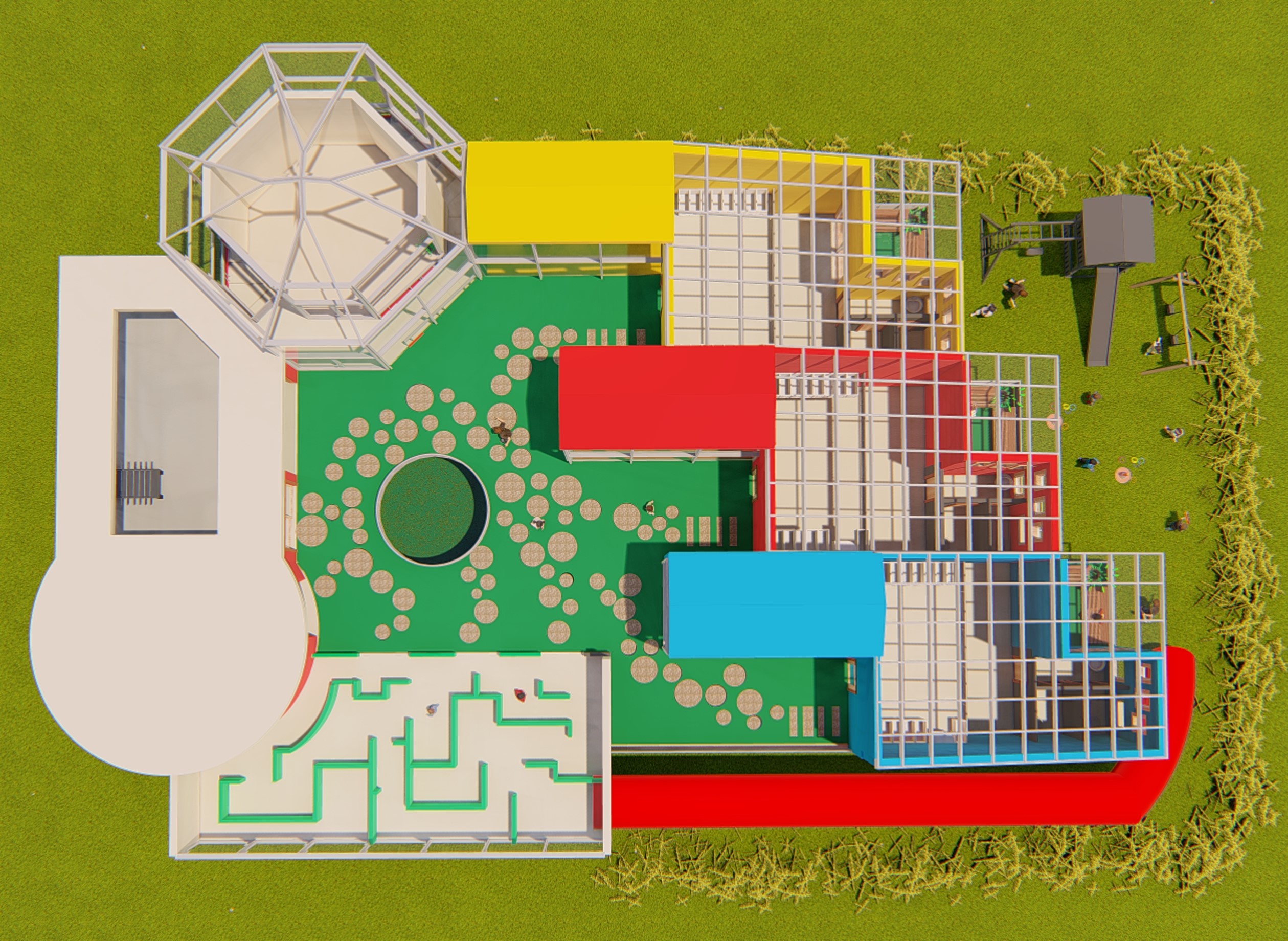 幼儿园探索与互动设计丨埃及亚历山大-13