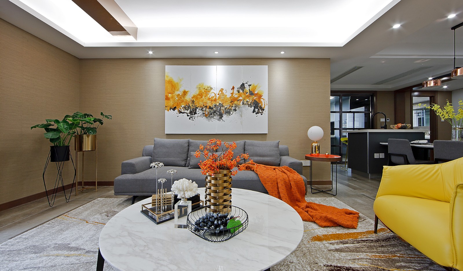 空间摄影作品分享 家装实景 长岛府 北欧风-3