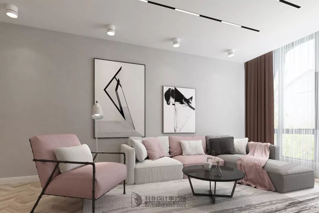 柳州正和城 D 区 96㎡北欧风家居设计——时光的另一面-17