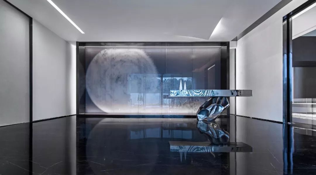 静谧高级灰 | 长沙卓越青竹湖售楼处设计鉴赏-20