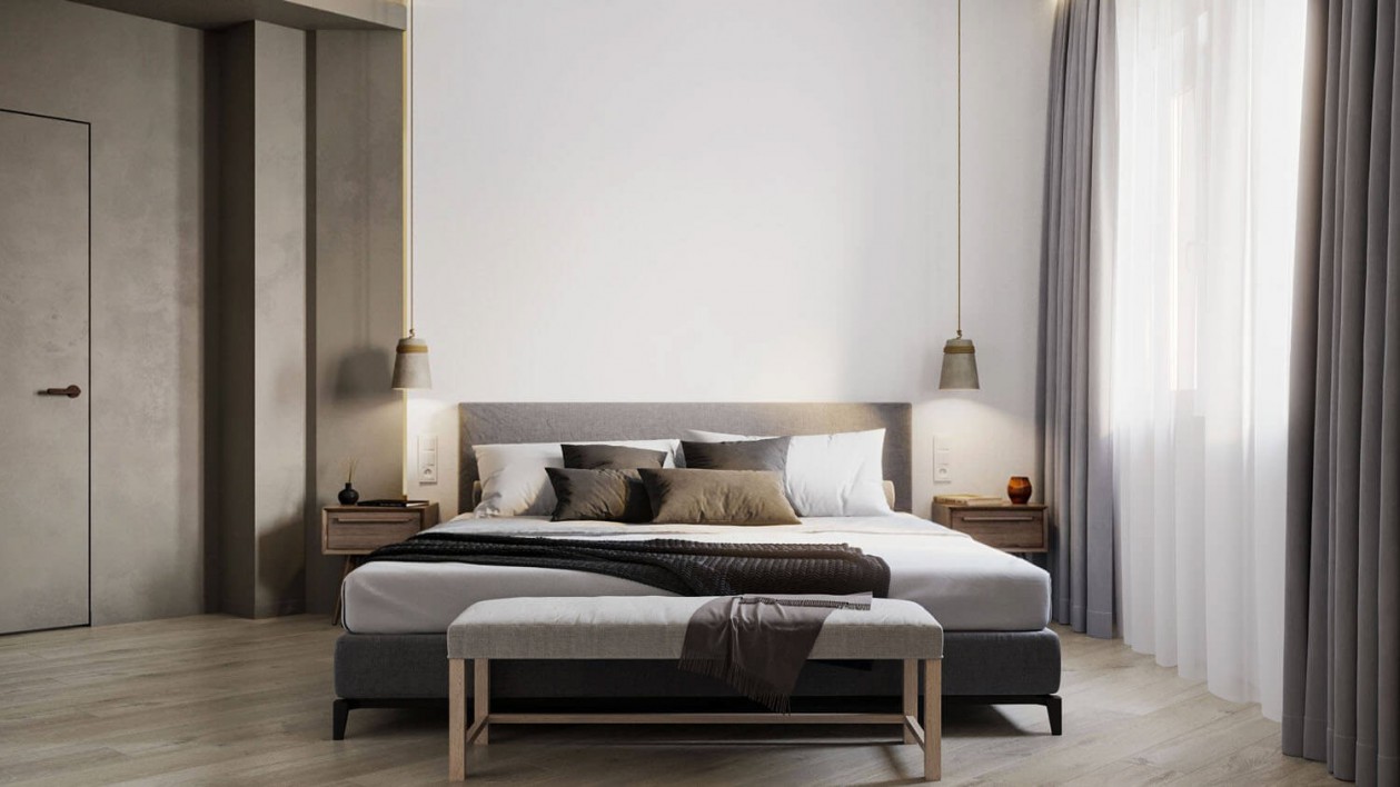 木质+高级灰 舒适到极致的住宅空间-9