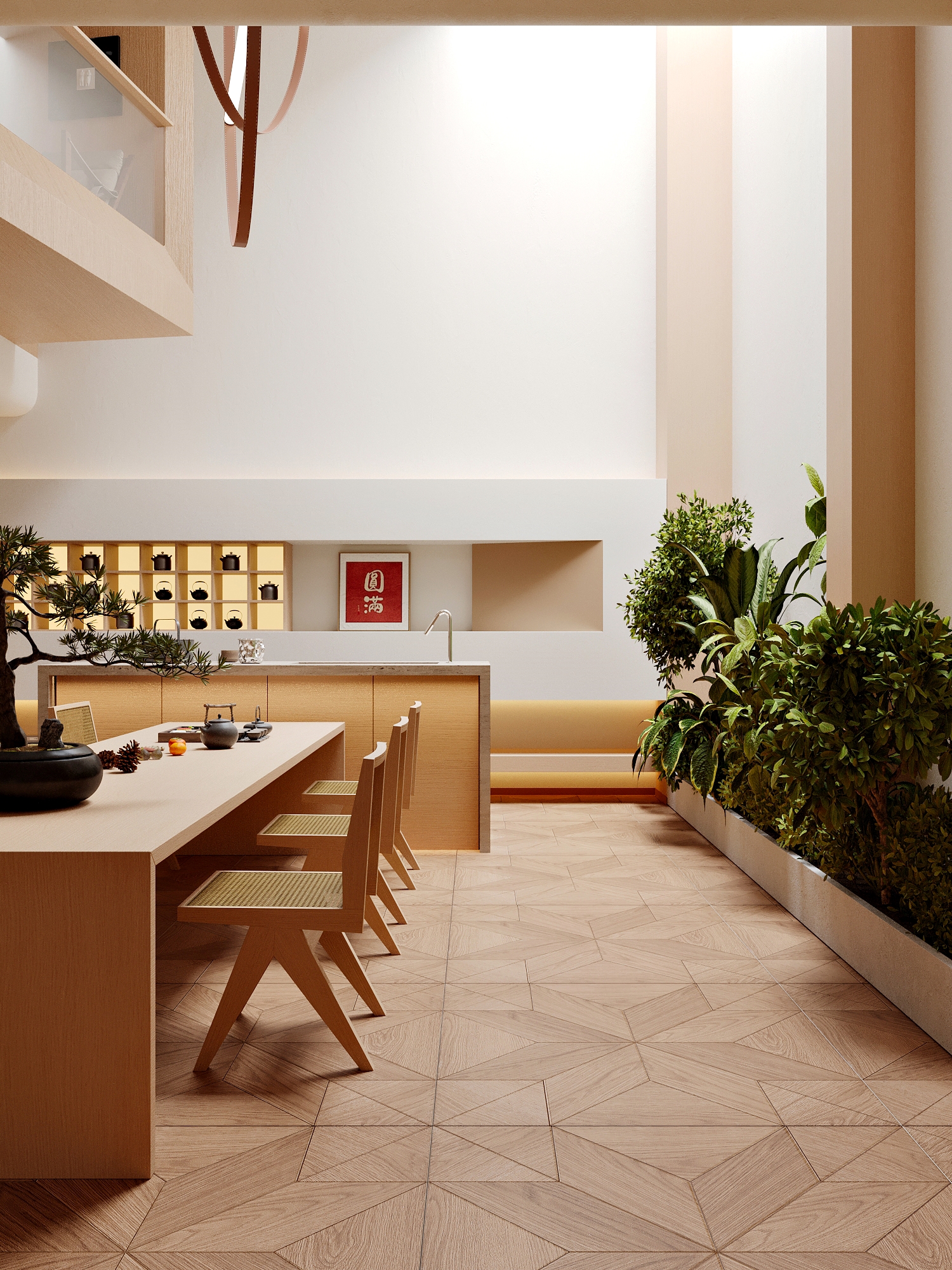 余阳视觉—原木风别墅-5