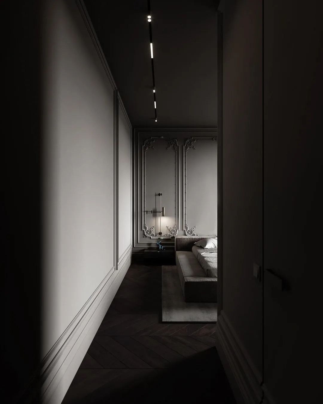 现代奢华 · 水泥灰公寓设计丨Konstantin Kildinov-29