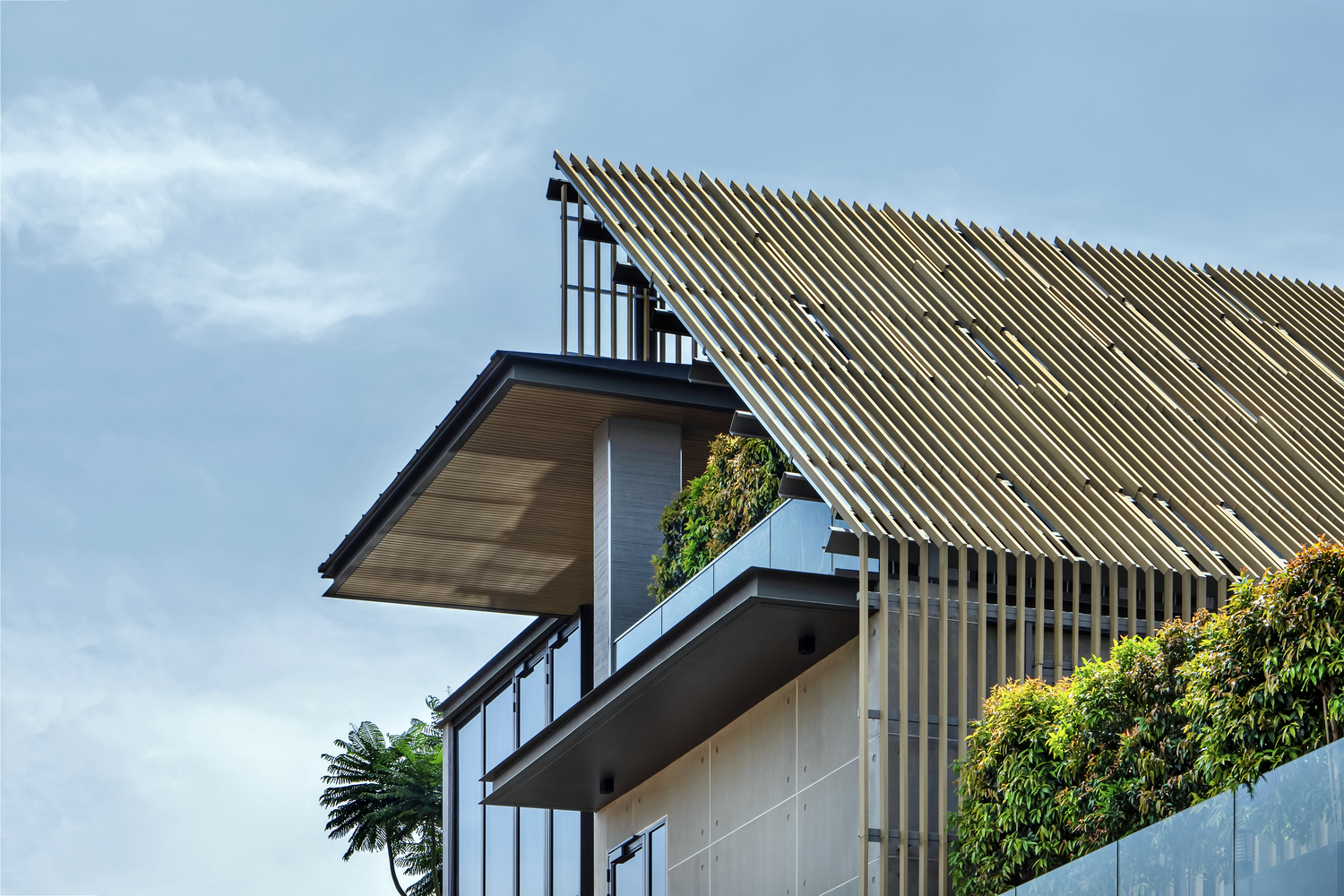 新加坡绿色梯形住宅-29