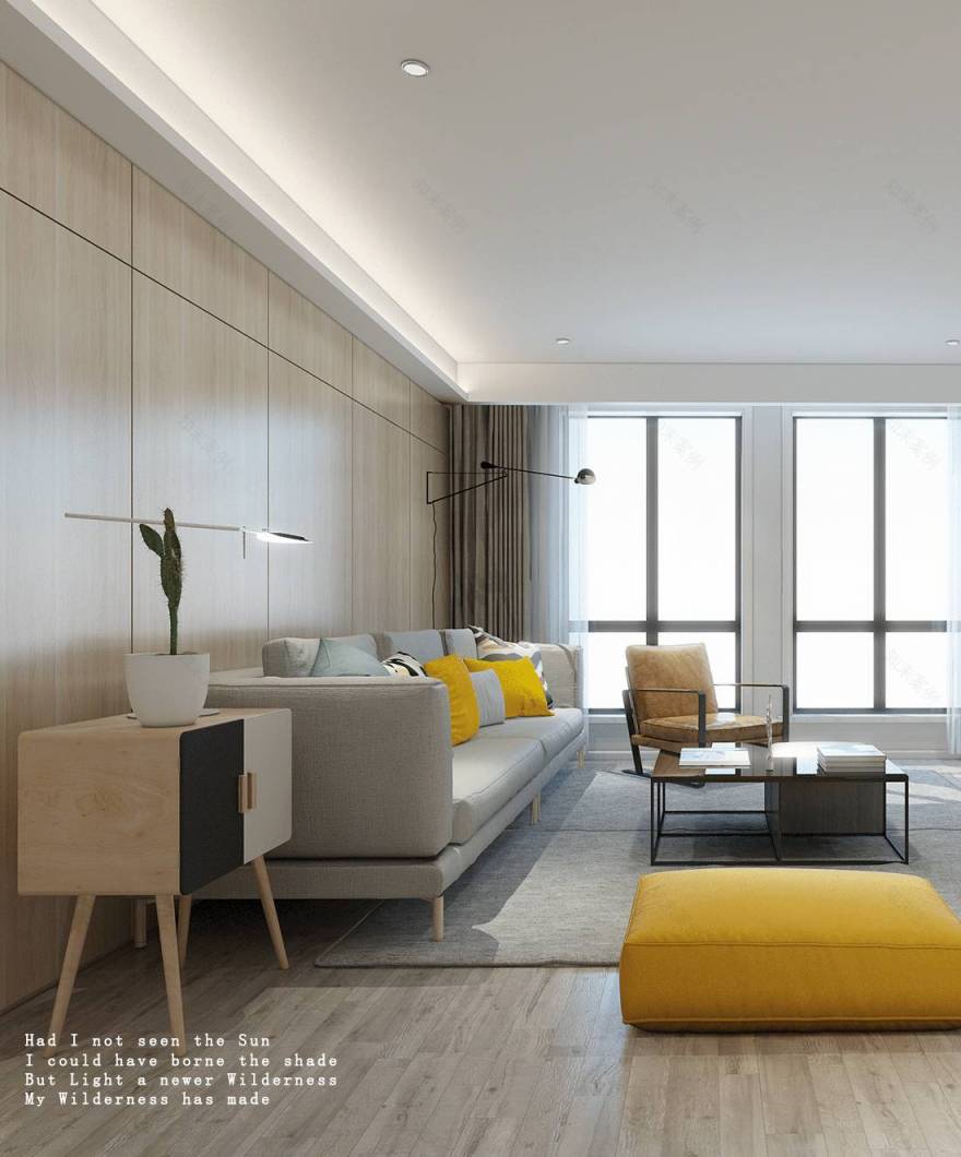 北欧风情的和泰城 125㎡小清新之家-38