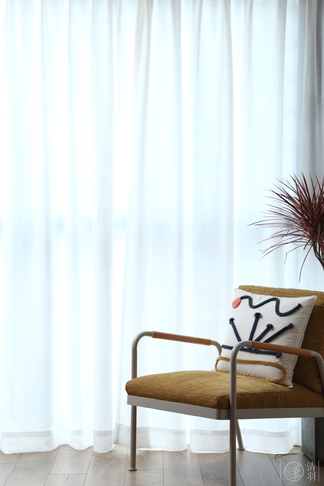 成都高新区 109㎡轻复古之家 | 生活因黄而跳跃，空间因设计而美好-45