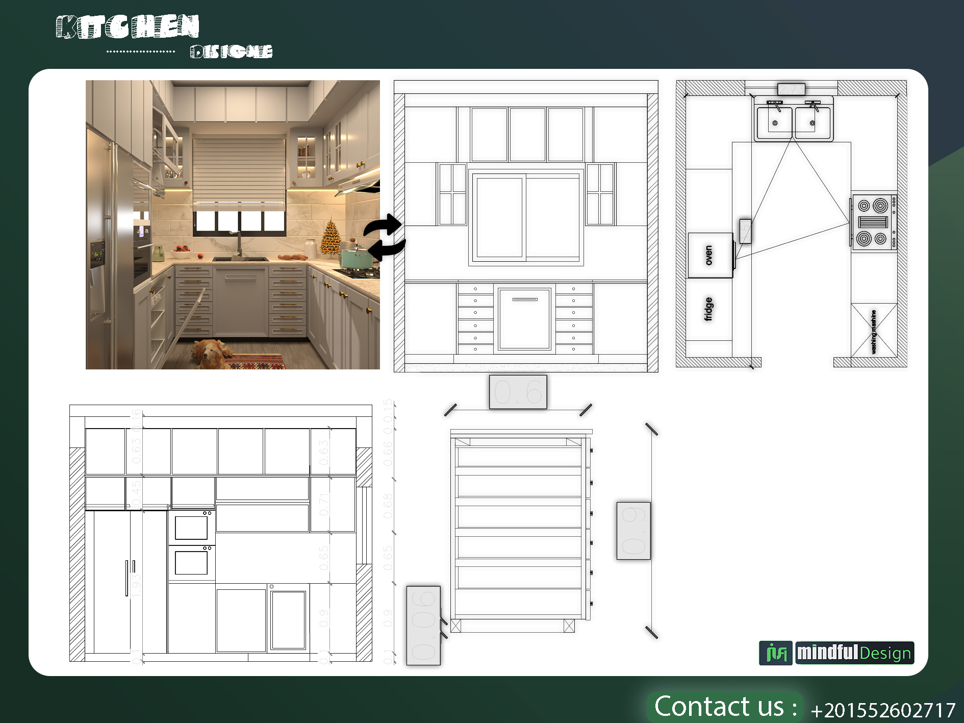 A modern, elegant kitchen design-1