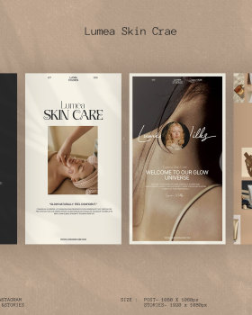 LUMEA | Beauty & Skin Care Template