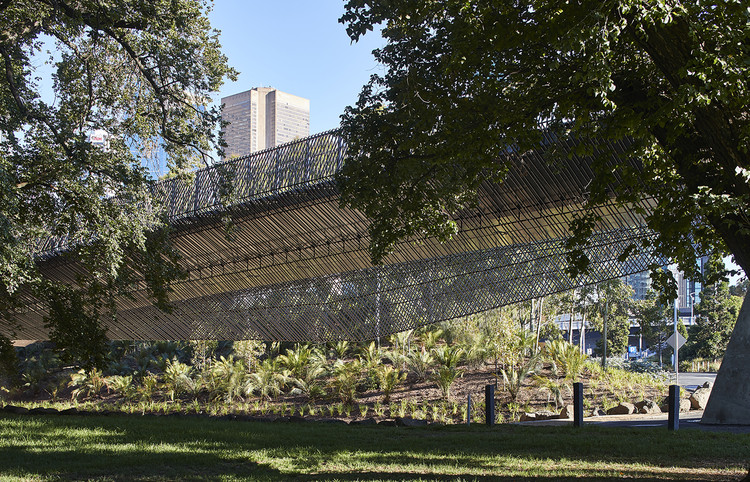 Tanderrum Pedestrian Bridge  John Wardle Architects  + NADAAA + Oculus-25