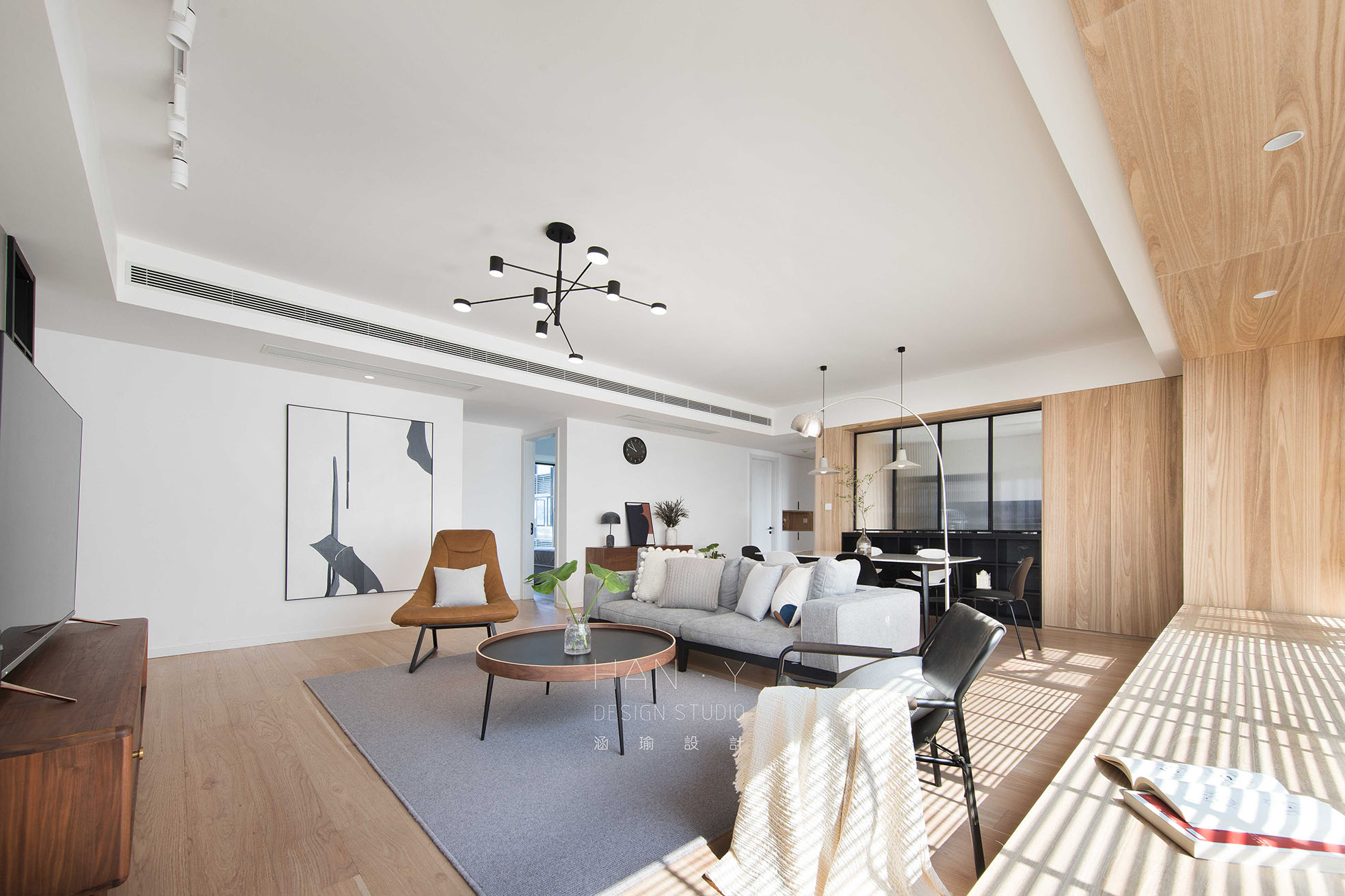 香山美墅果岭 185㎡原木家居,三代同堂的自然生活-15