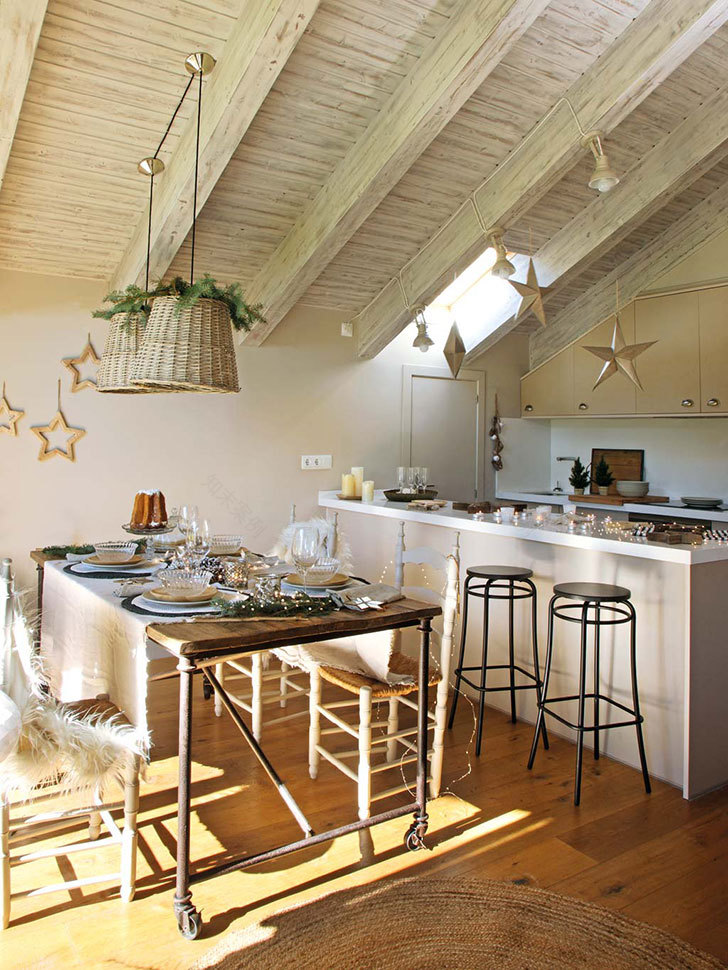 西班牙山间木屋 | 温暖冬日家庭度假理想地-9