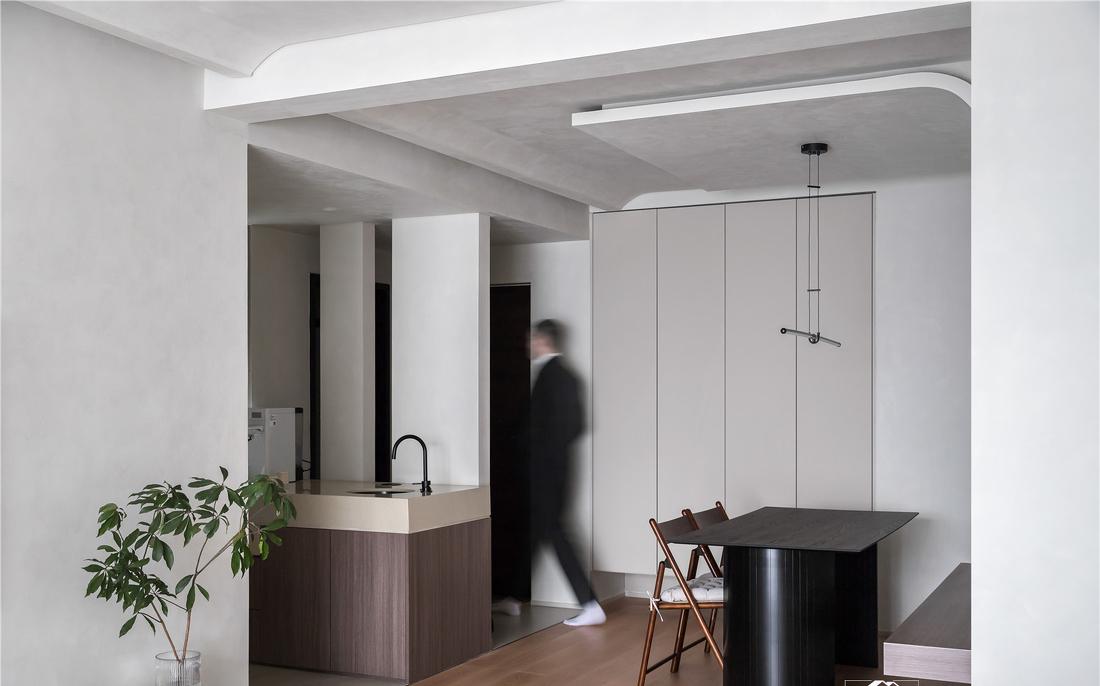 平层暖色调空间设计丨星瀚设计-11